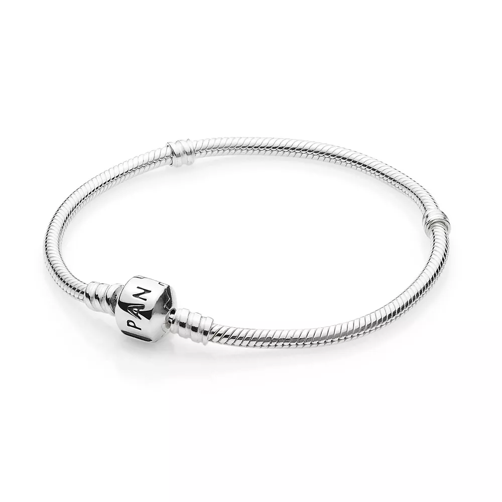Pulseira pandora prata de Lei - 590702HV