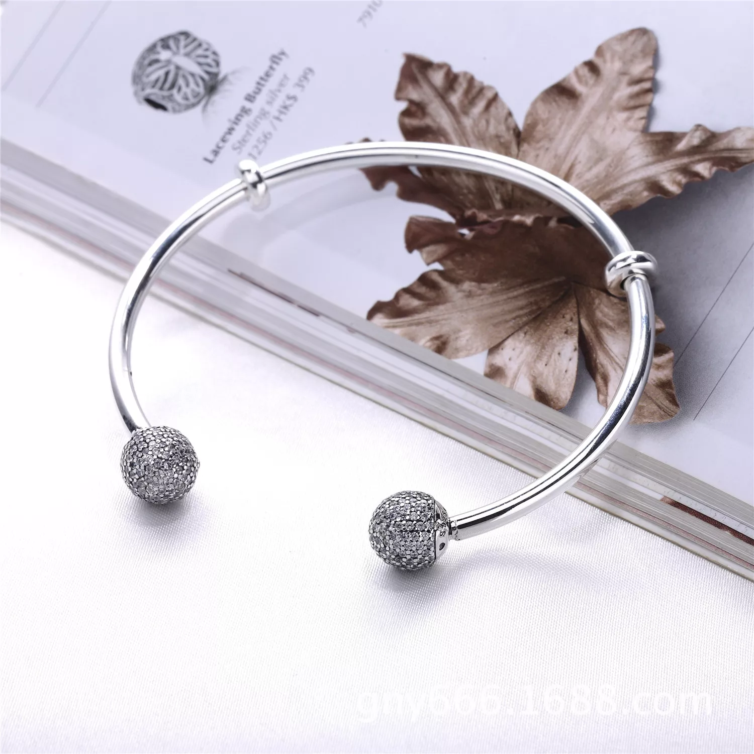 Bracelete Crie & Combine PANDORA Evolution - Ponteira Pavê - 596438CZ