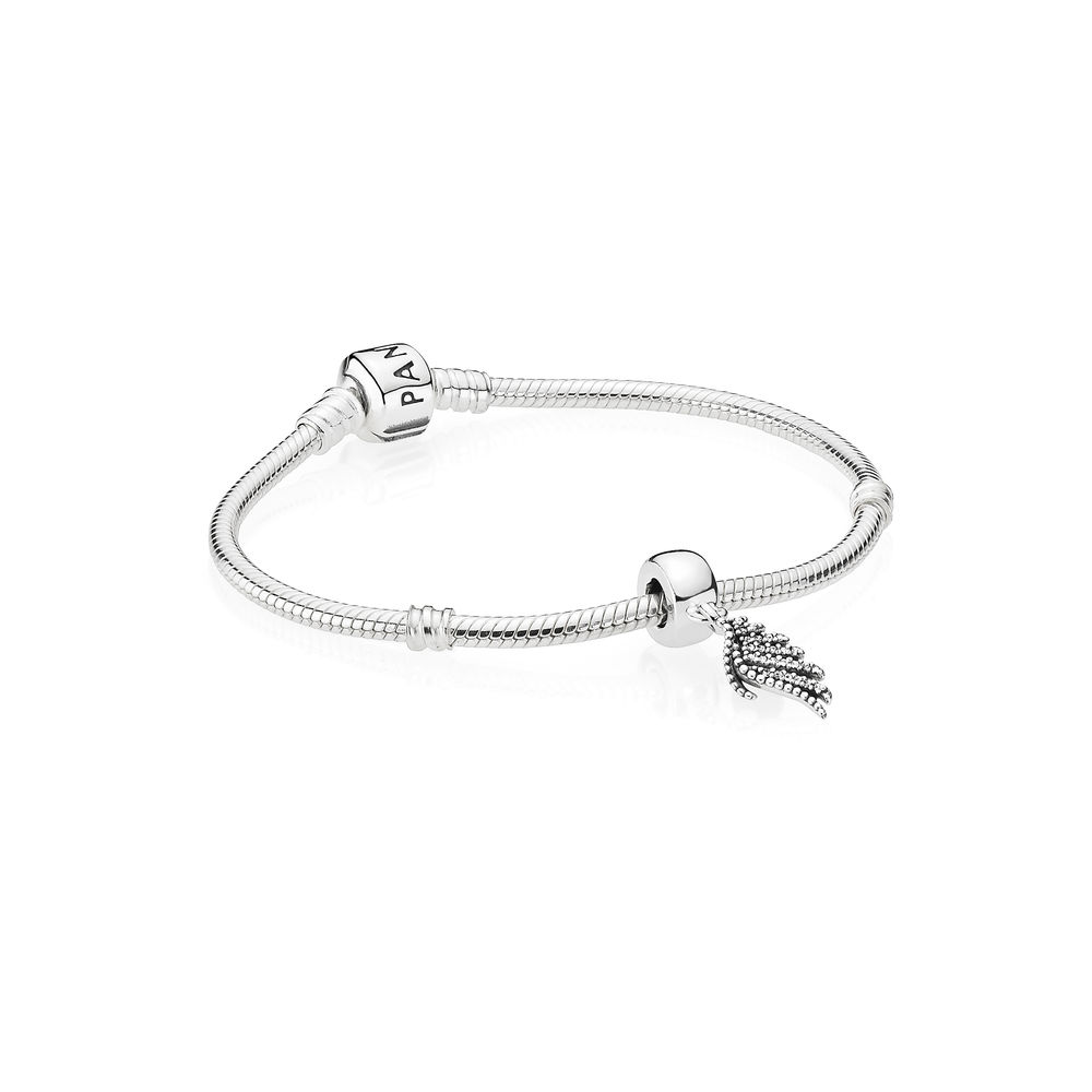 pulseira pandora prata fina