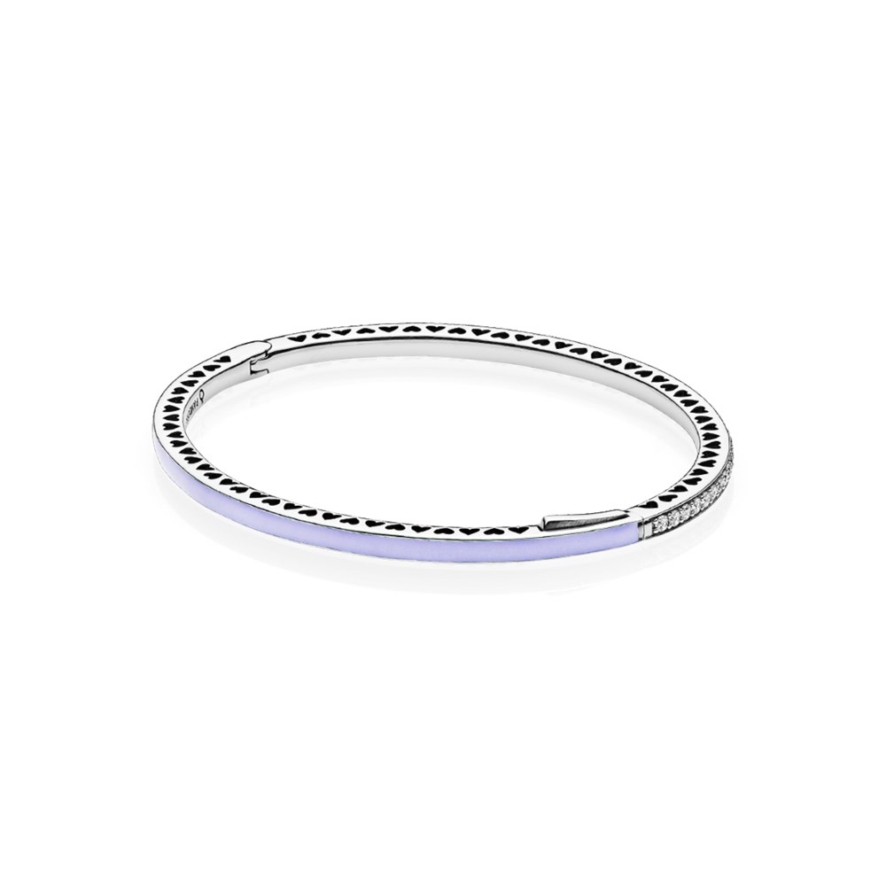 pulseiras pandora roxa