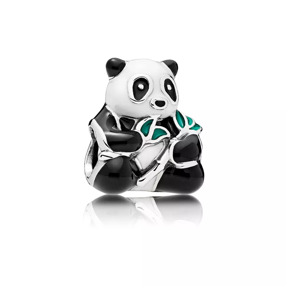 Charm berloques PANDORA Urso Panda - 796256ENMX
