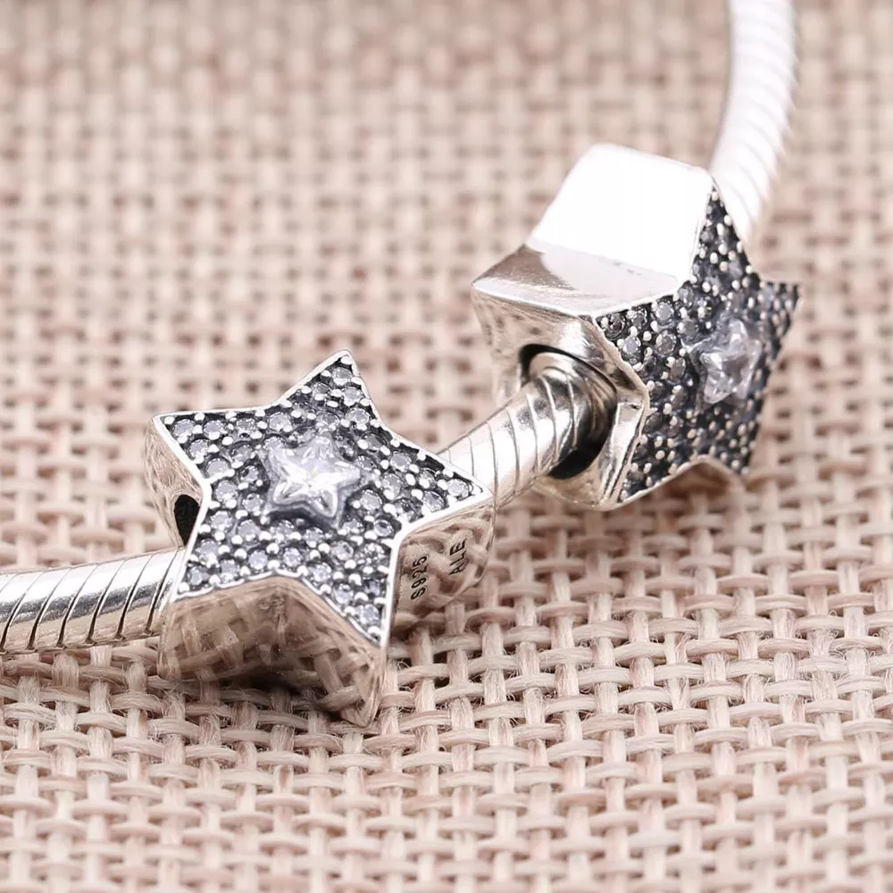 Charm PANDORA Pavê Estrala Cadente - 791384CZ