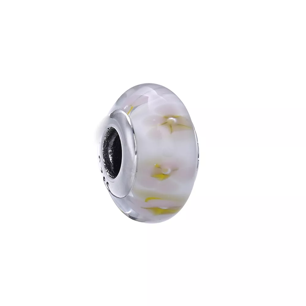 Charm berloques Pandora de prata Flor