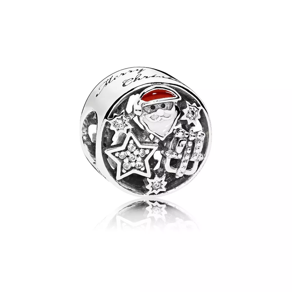 Charm berloques PANDORA Espírito do Natal - 796364CZ