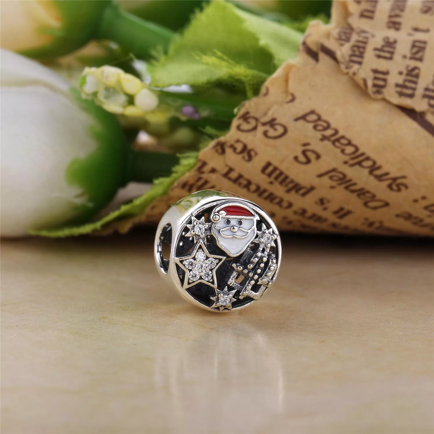 Charm berloques PANDORA Espírito do Natal - 796364CZ