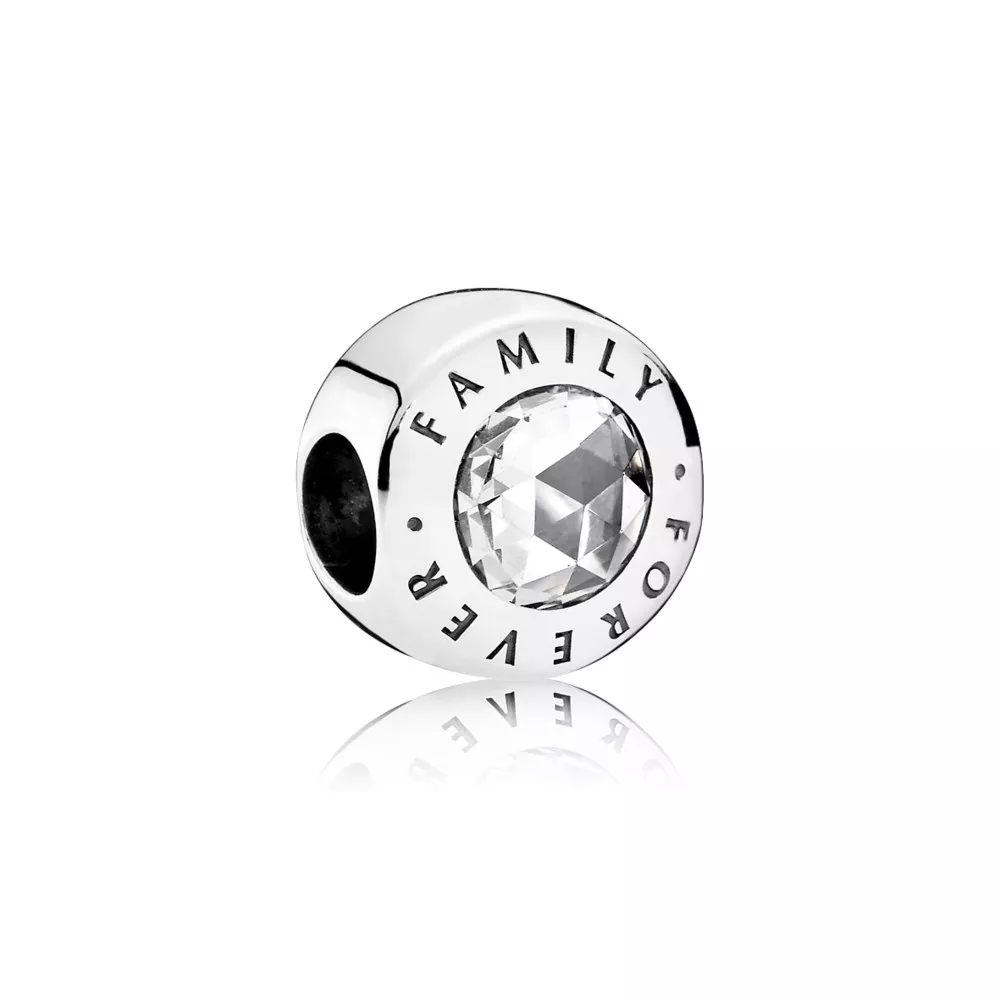Charm PANDORA Family Forever "Família para Sempre" - 791884CZ