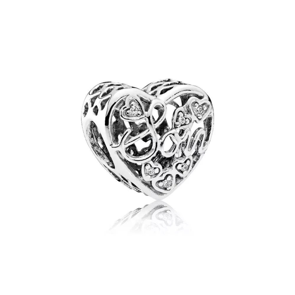 Charm PANDORA "Mãe e Filho" - 792109CZ
