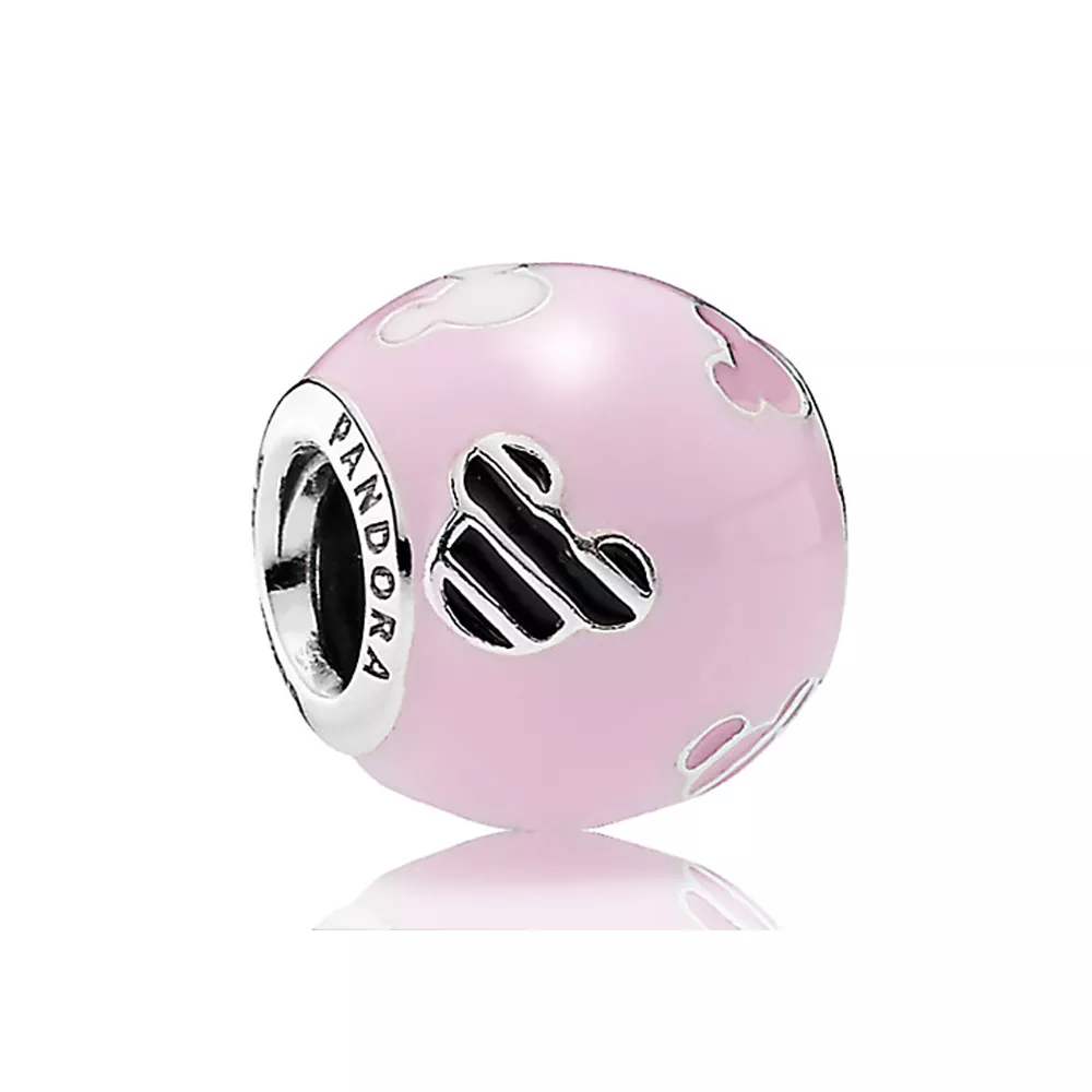 Charm Pandora de prata Ícone de Mickey Mouse
