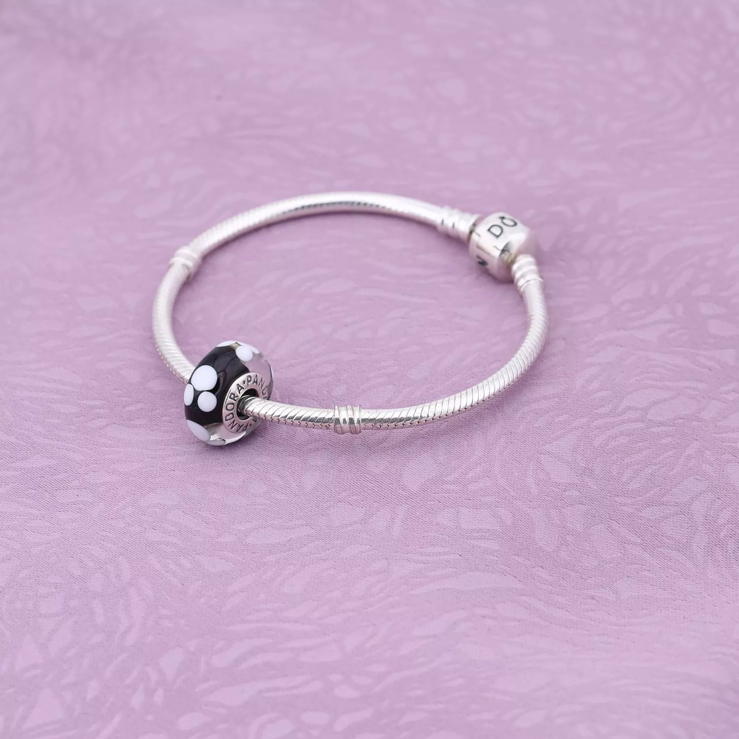 Charm berloques Pandora de prata Mickey Clássico