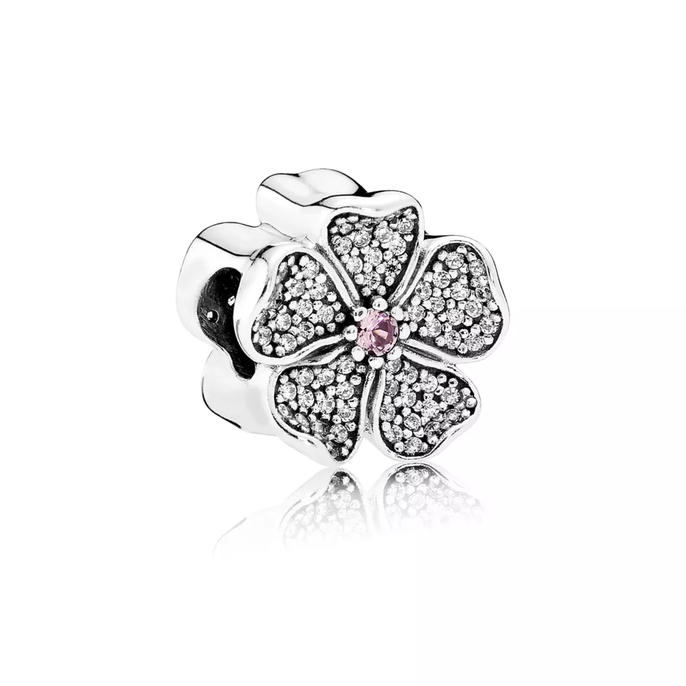 Charm PANDORA Flor de Maçã - Flor da Promessa - 791831NBP