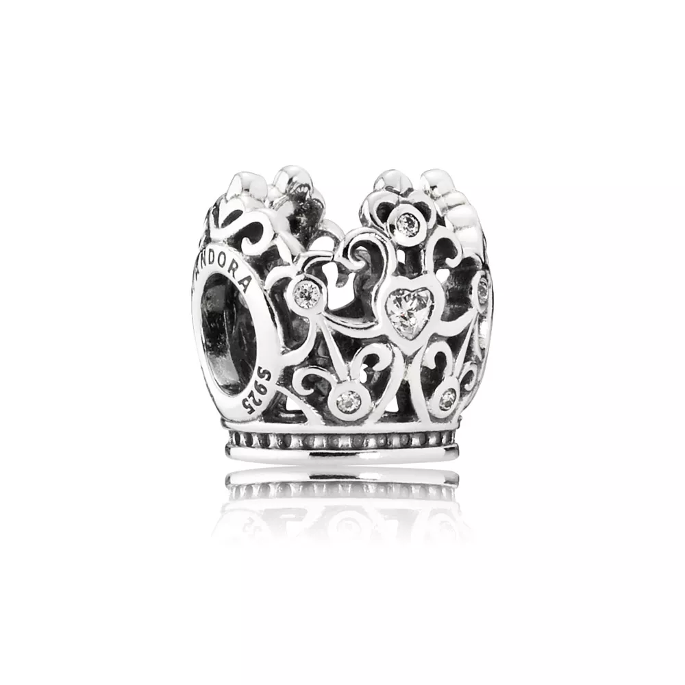 Charm PANDORA Coroa Princesas Disney - 791580CZ