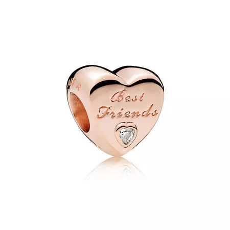 Charm berloques PANDORA ROSETM Best Friends - 781727CZ