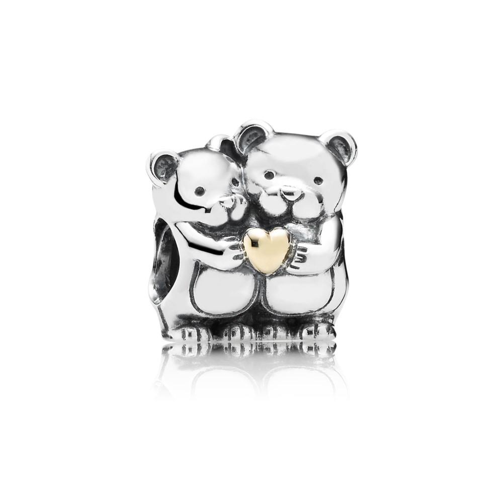 charm berloques pandora abraço de urso 791395