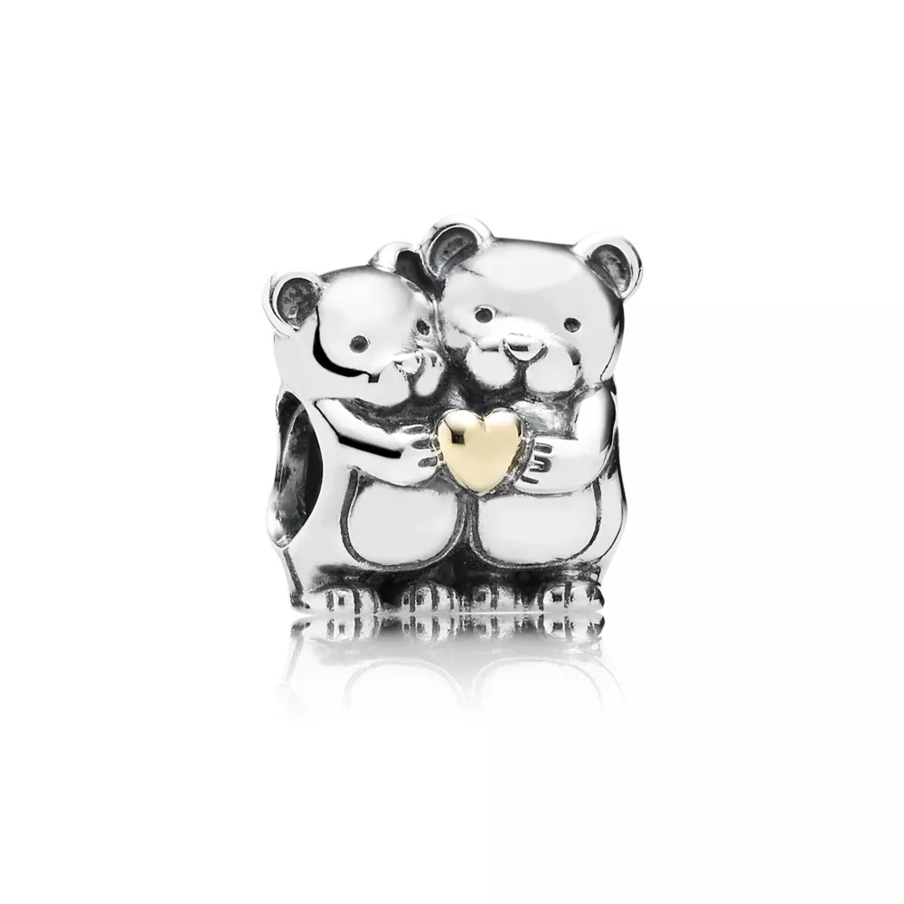 Charm berloques PANDORA Abraço de Urso - 791395