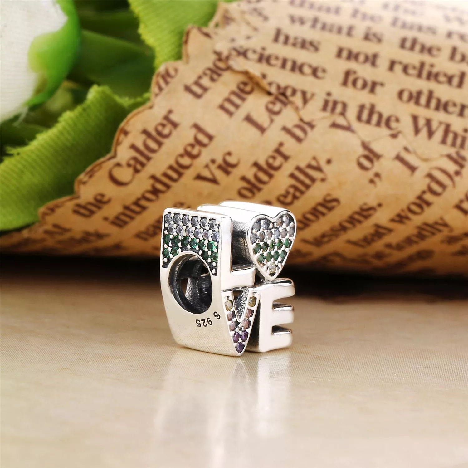 Charm berloques PANDORA Amor Arco-íris - 797189NRPMX