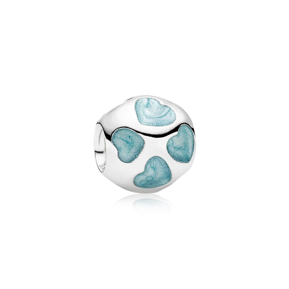 charm berloques pandora amor azul 790543en18
