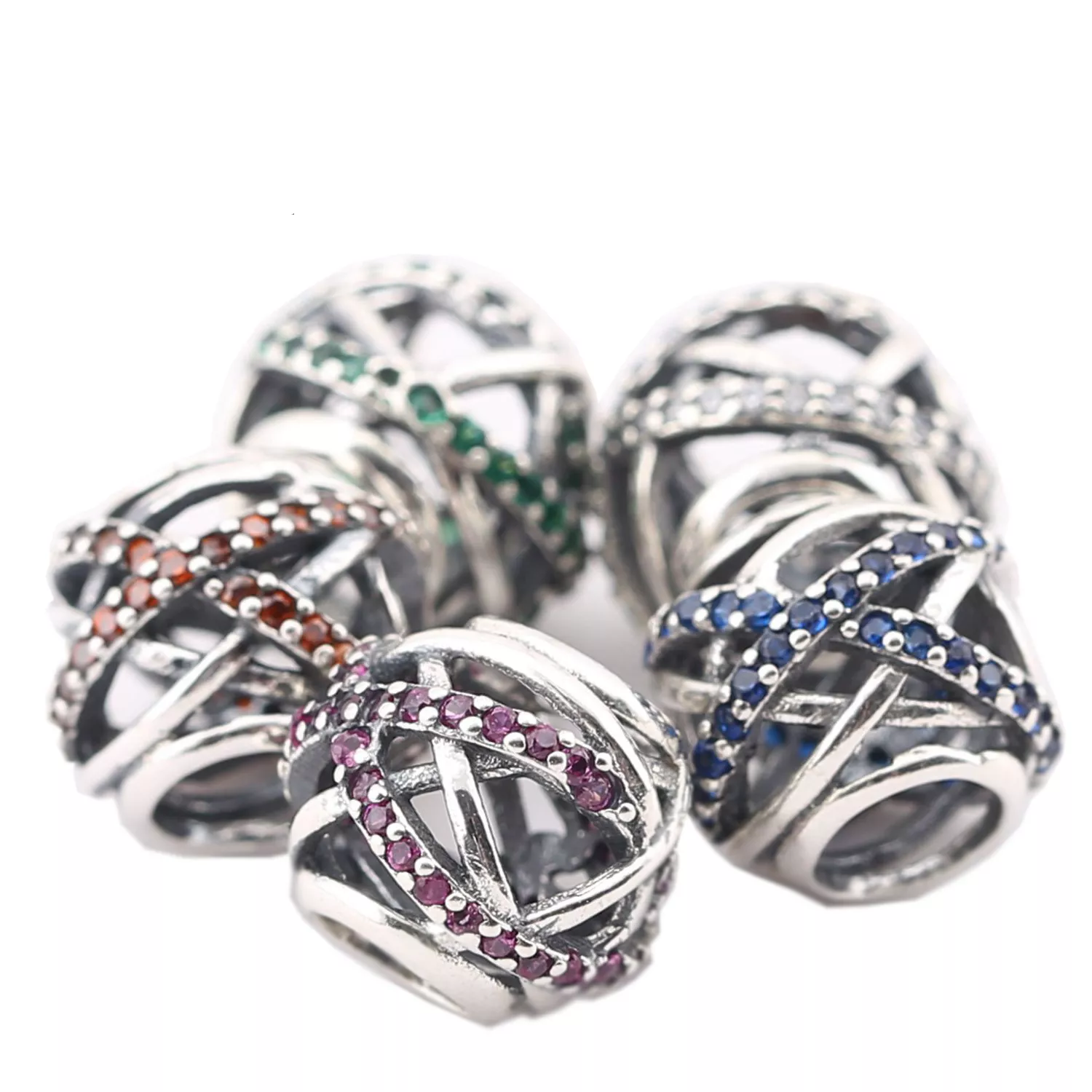 Charm berloques PANDORA Brilho da Galáxia - 791388CZ