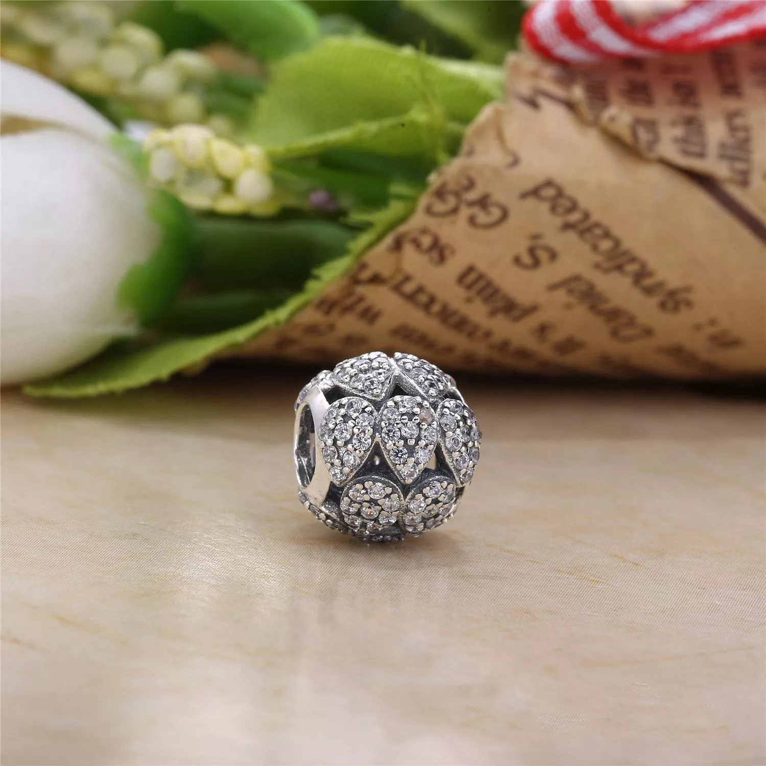Charm berloques PANDORA Brilho Real - 796271CZ