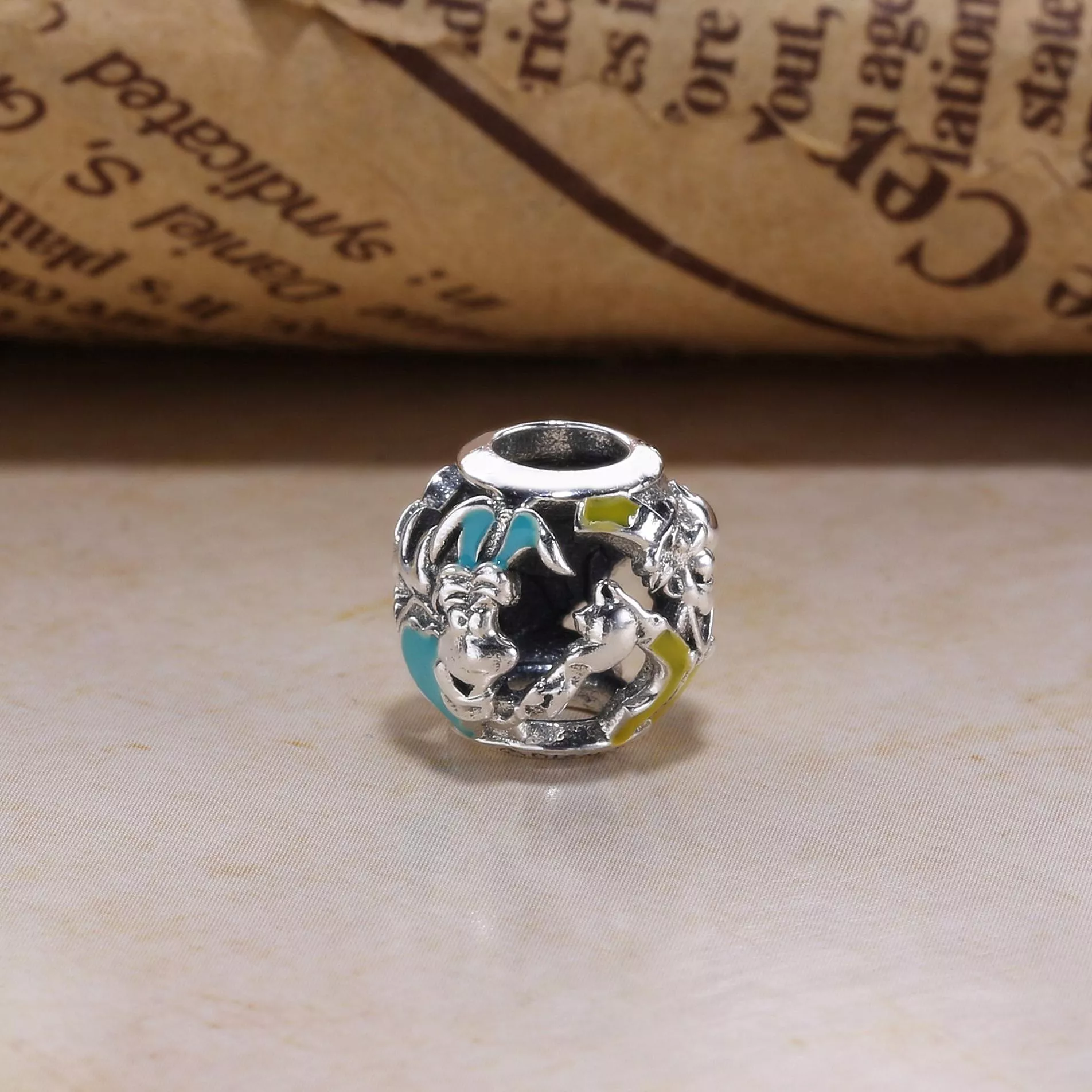 Charm berloques PANDORA Chá da Alice - 791896ENMX