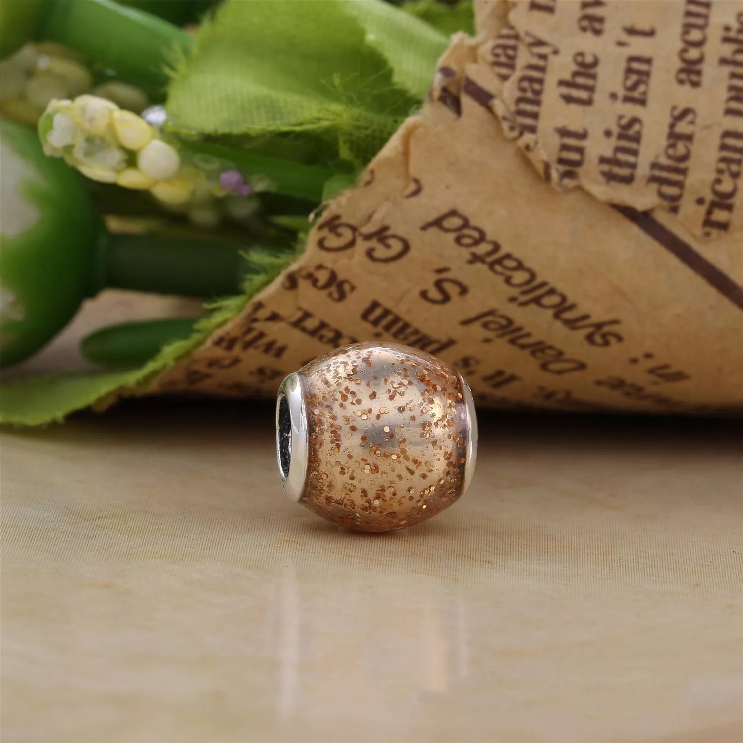 Charm berloques PANDORA Cintilante Rosê - 796327EN145