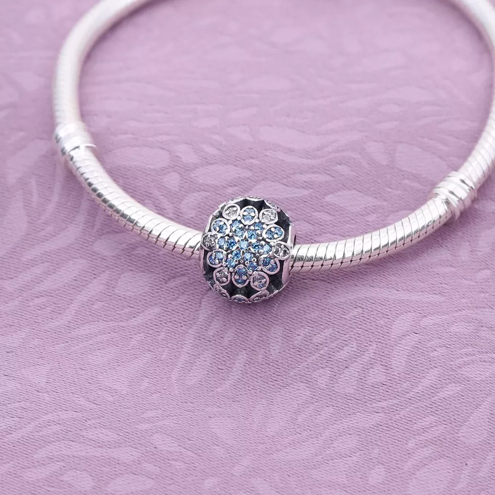 Charm berloques PANDORA Cristal de Neve - 791760NBLMX