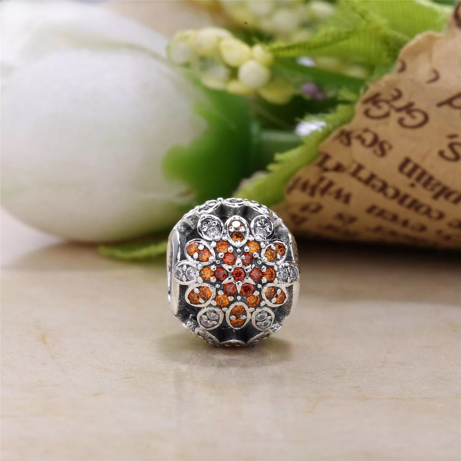 Charm berloques PANDORA Cristal de Neve - 791760NBLMX