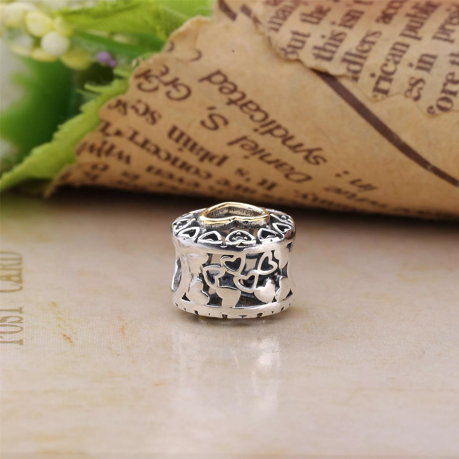 Charm berloques PANDORA Círculo Do Amor