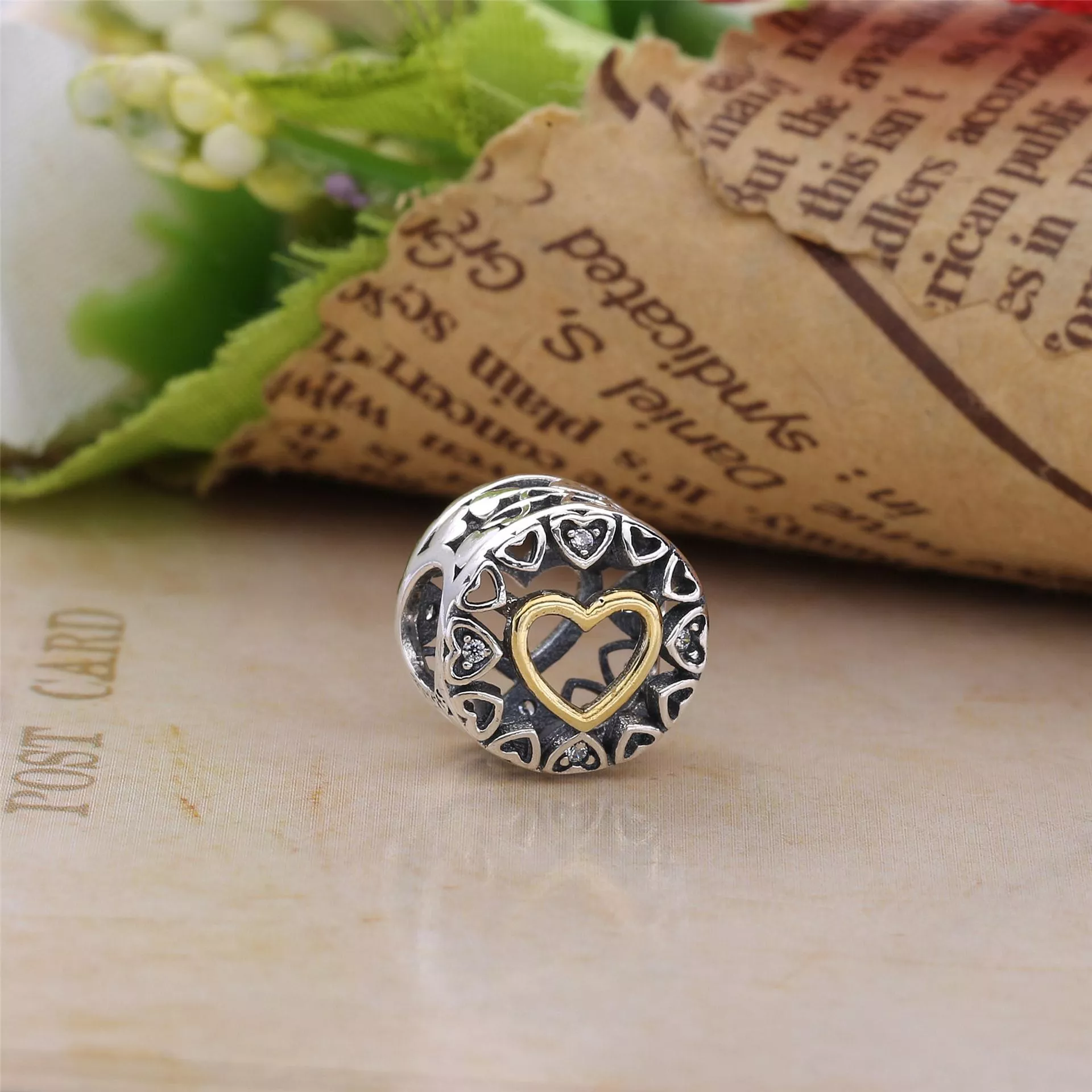 Charm berloques PANDORA Círculo Do Amor