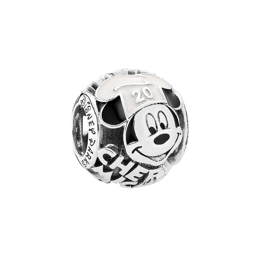 charm berloques pandora de prata chef mickey