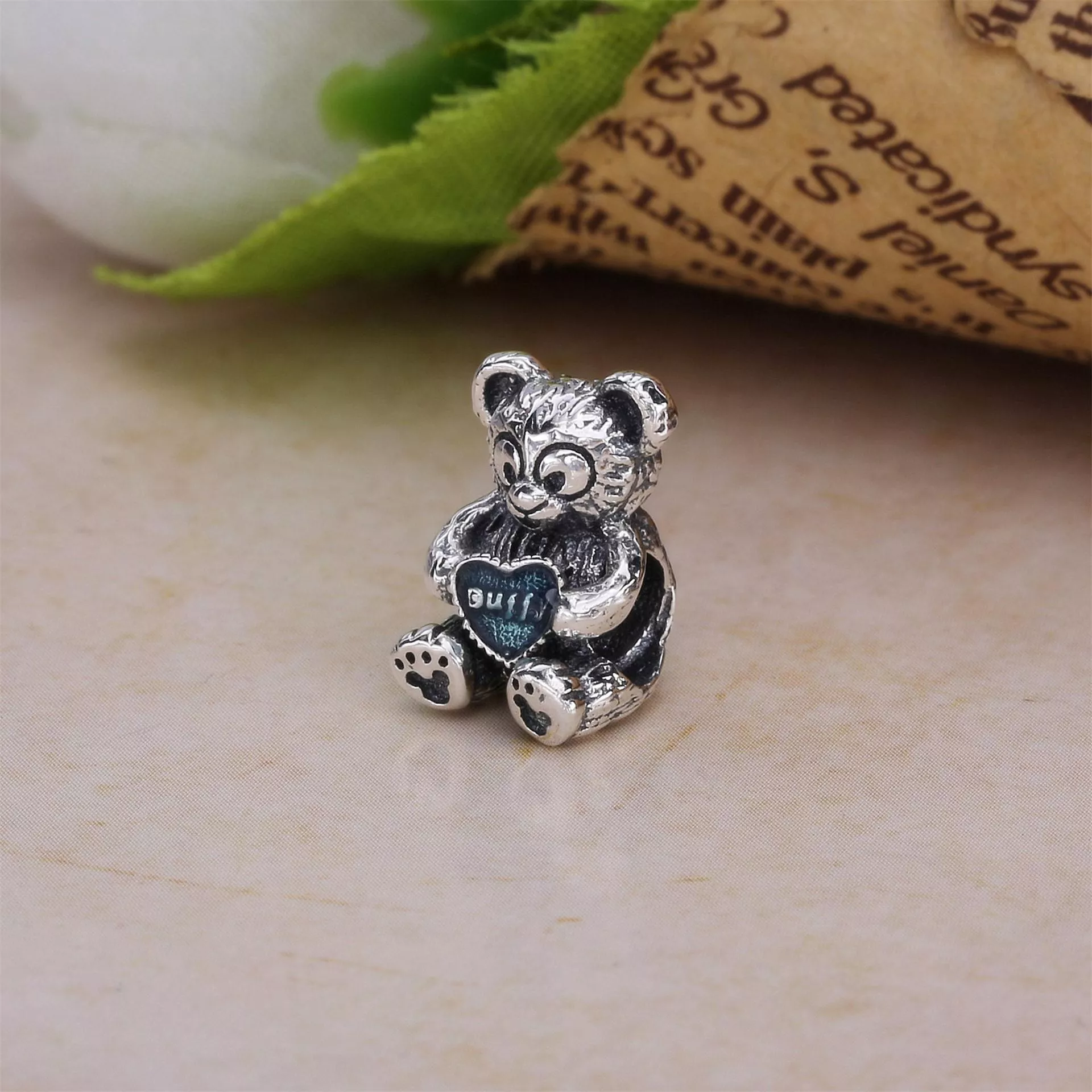 Charm berloques Pandora de prata Disney, Duffy