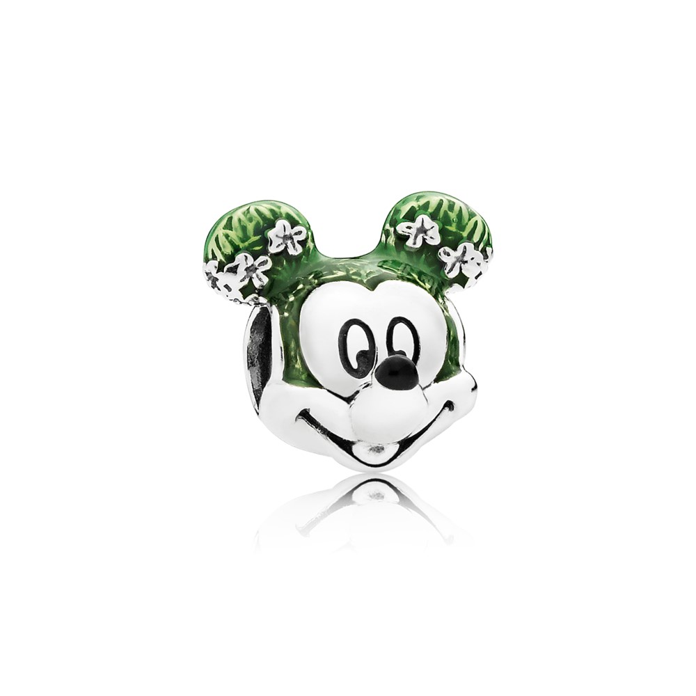 charm berloques pandora de prata disney mickey epcot