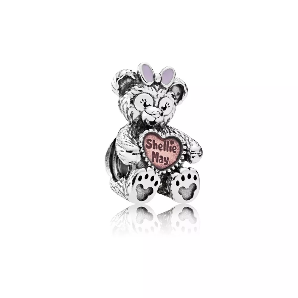 Charm berloques Pandora de prata Disney, Shellie May