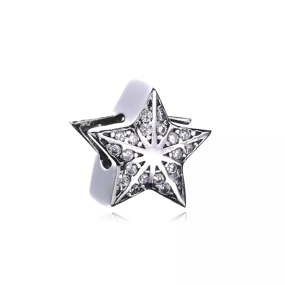 Charm berloques Pandora de prata Estrela PX00283-1