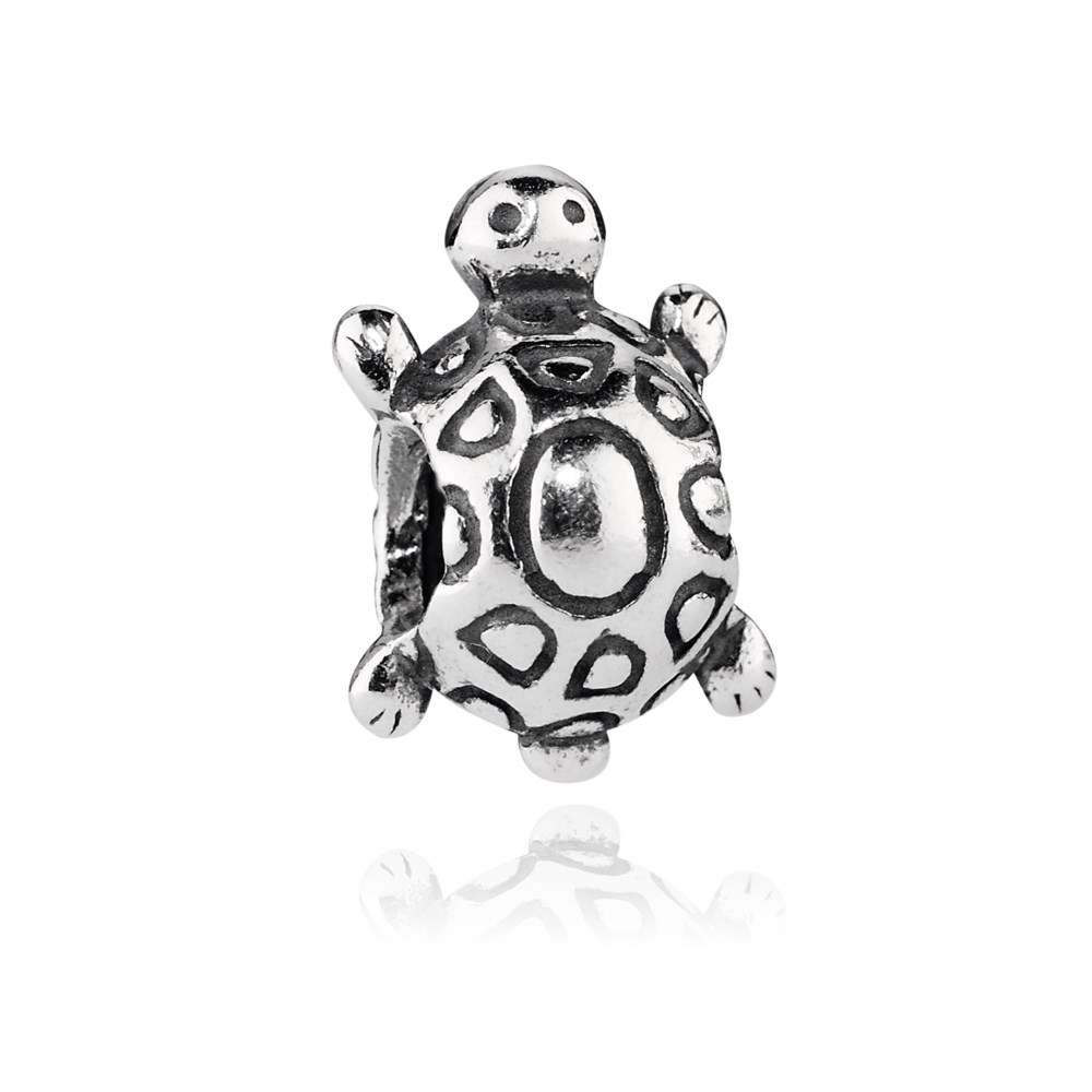charm berloques pandora de prata tartaruga 790158