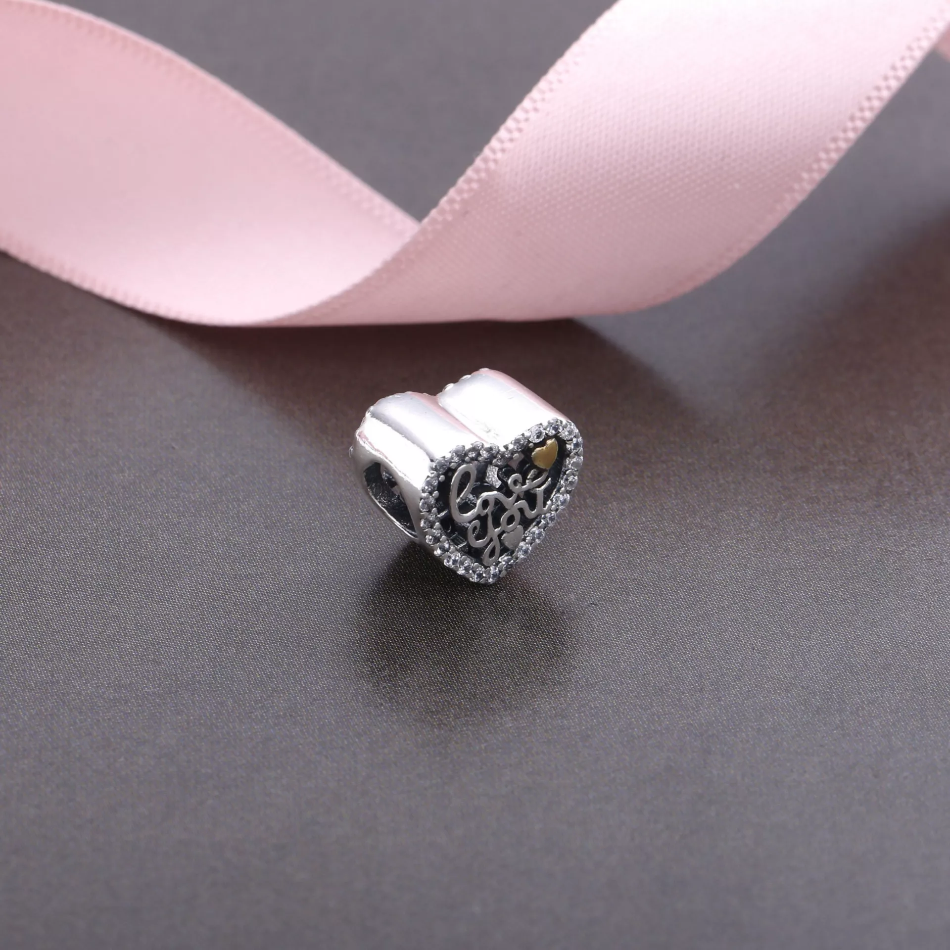Charm berloques PANDORA Declaração de Amor - 792037CZ