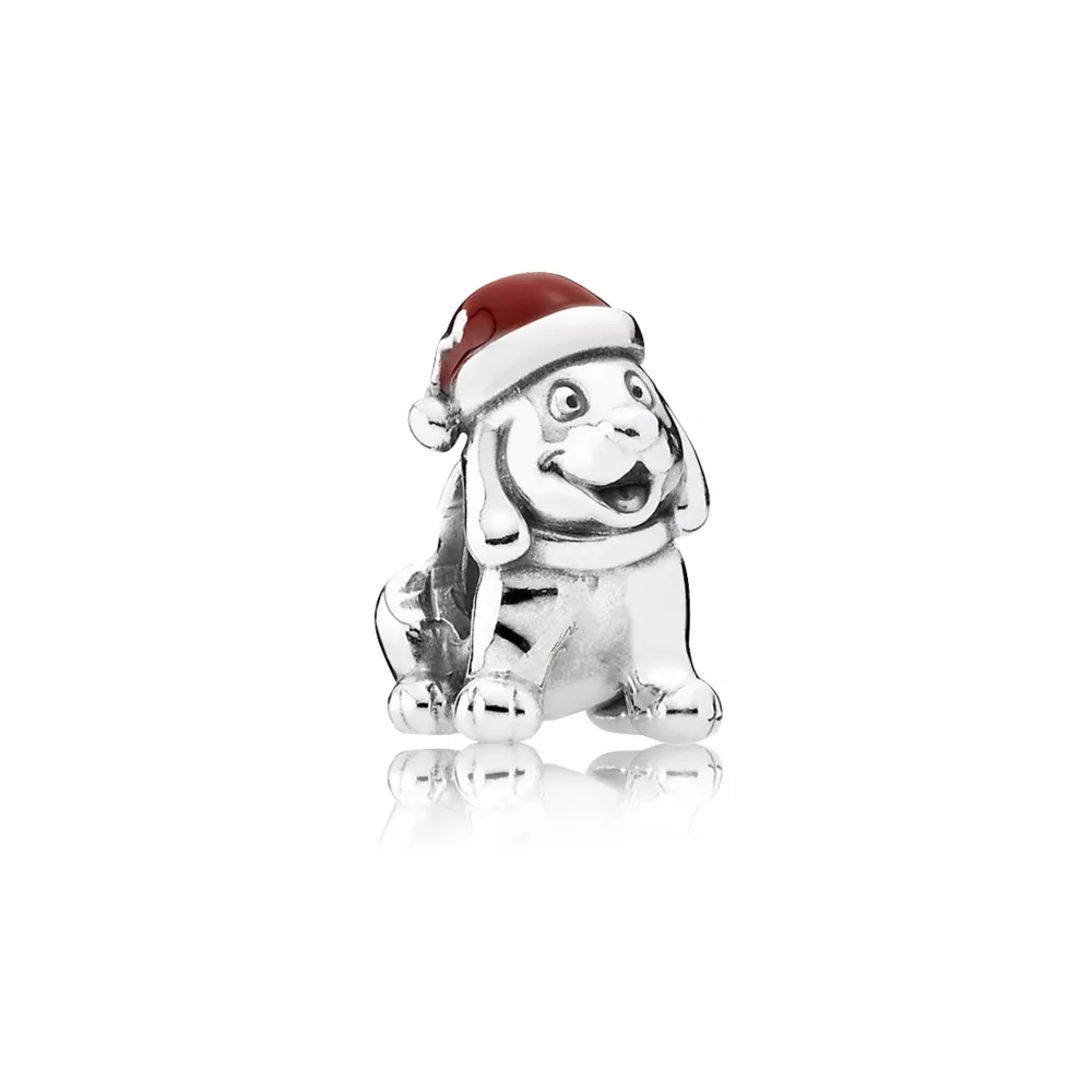 Charm berloques PANDORA Filhote de Natal - 791769EN39