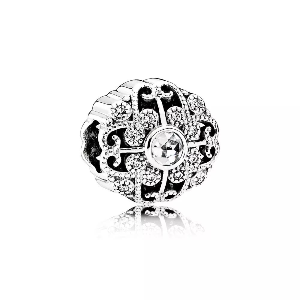 Charm berloques PANDORA Flor Encantada - 791961CZ