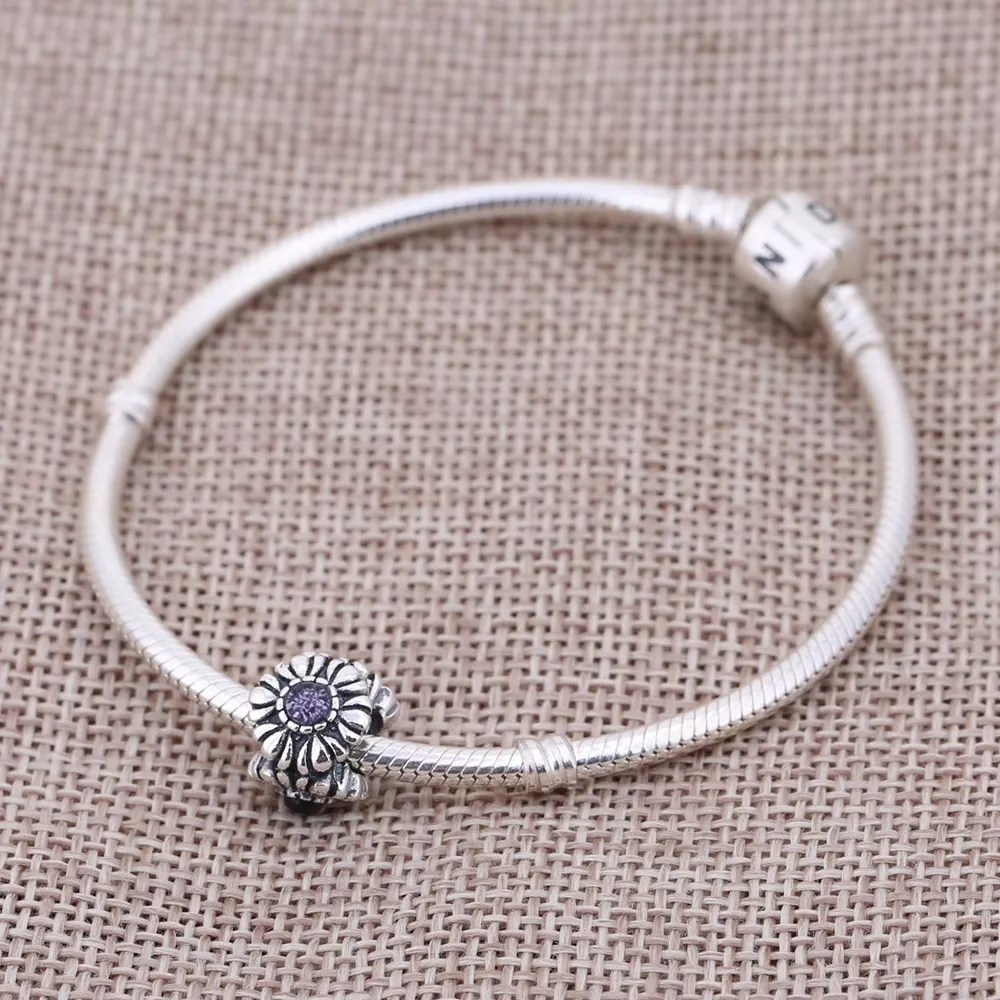 Charm berloques PANDORA Flores de Setembro - 790580LP