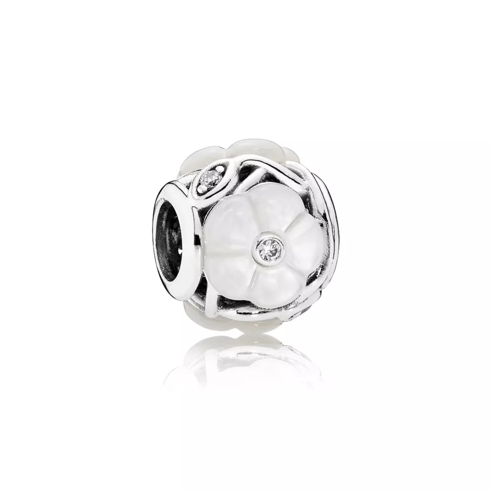 Charm berloques PANDORA Flores Luminosas - 791894MOP