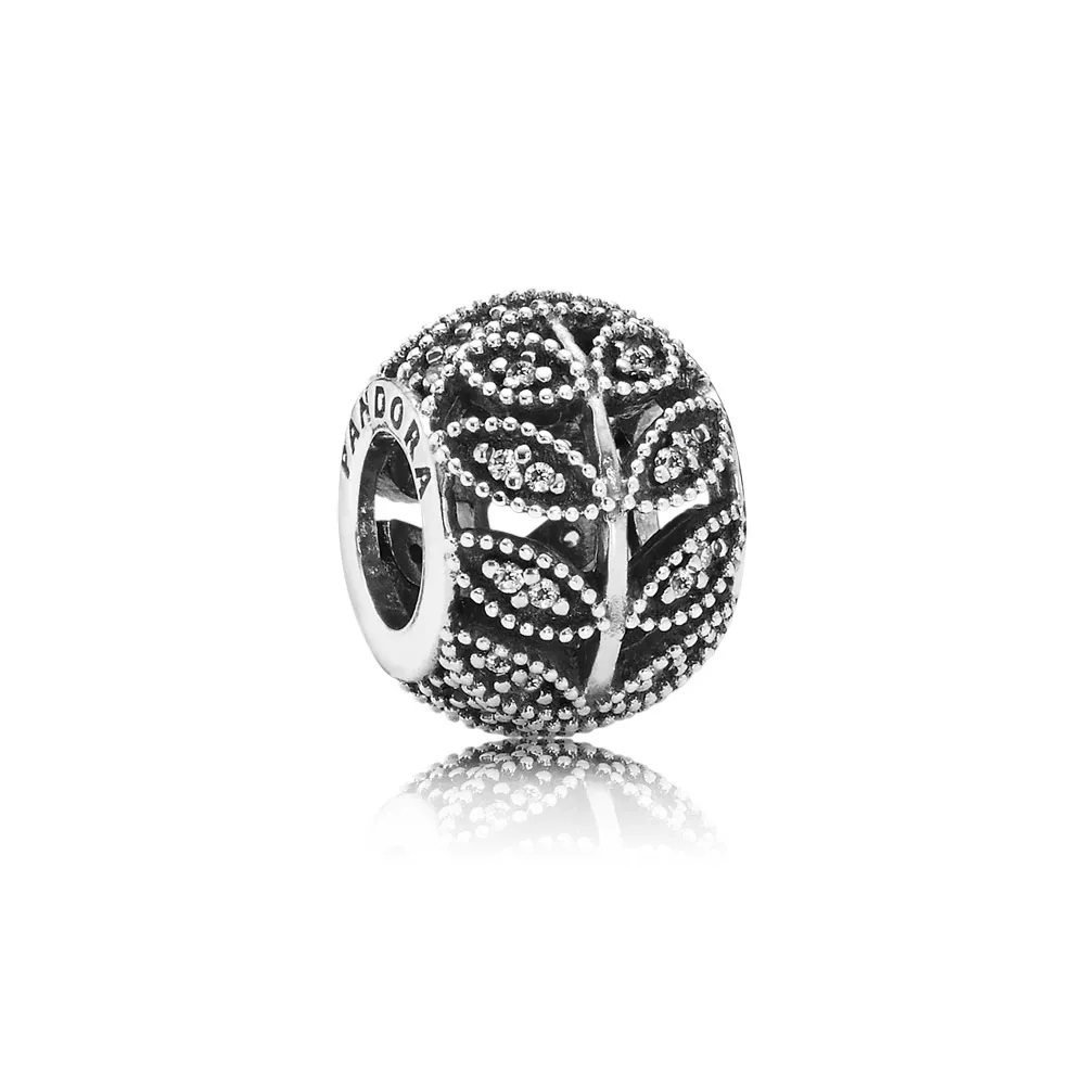 Charm berloques PANDORA Folha Encantada - 791380CZ