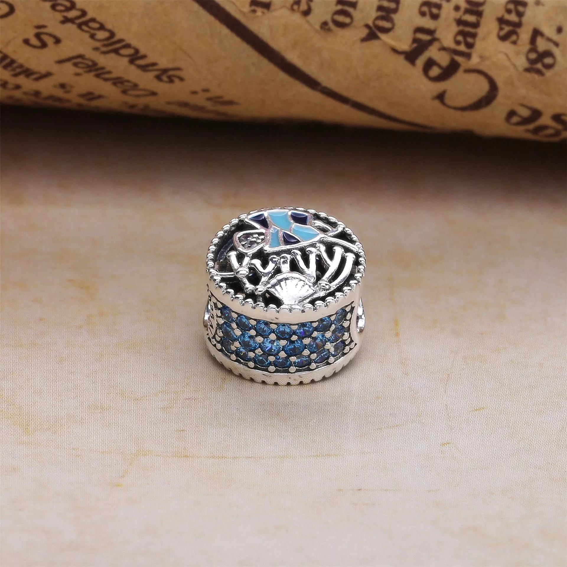 Charm berloques PANDORA Fundo do Mar - 792075ENMX