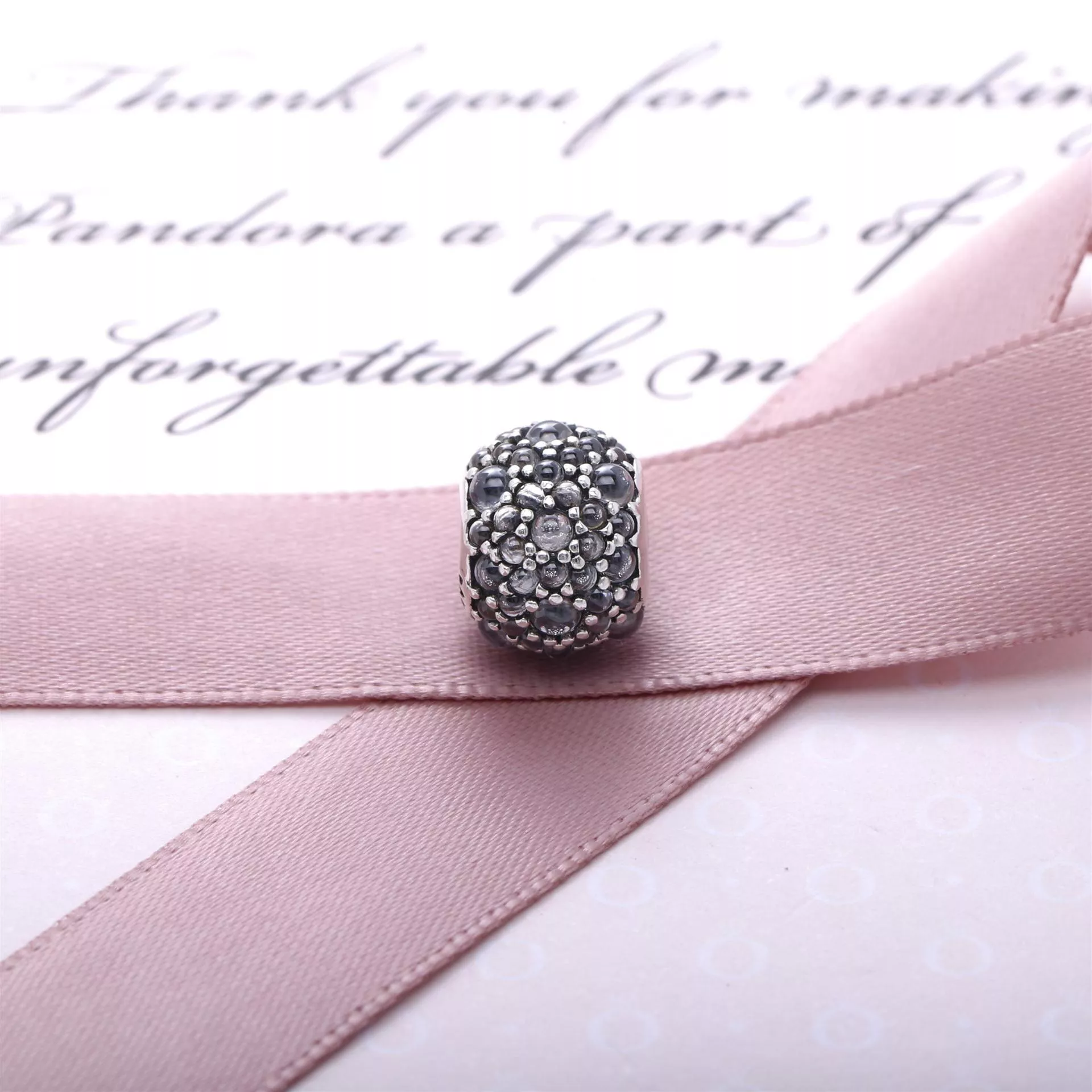 Charm berloques PANDORA Gotas de Orvalho - 791755CZ