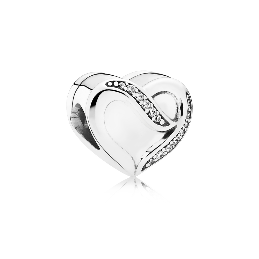 charm berloques pandora laços do amor 791816cz