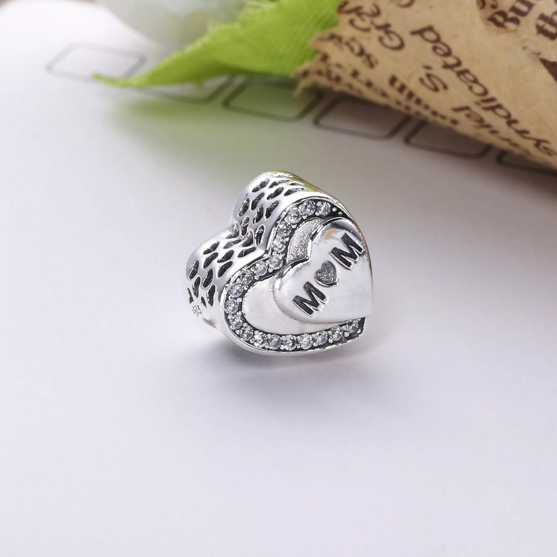 Charm berloques PANDORA Melhor Mãe do Mundo - 792070CZ