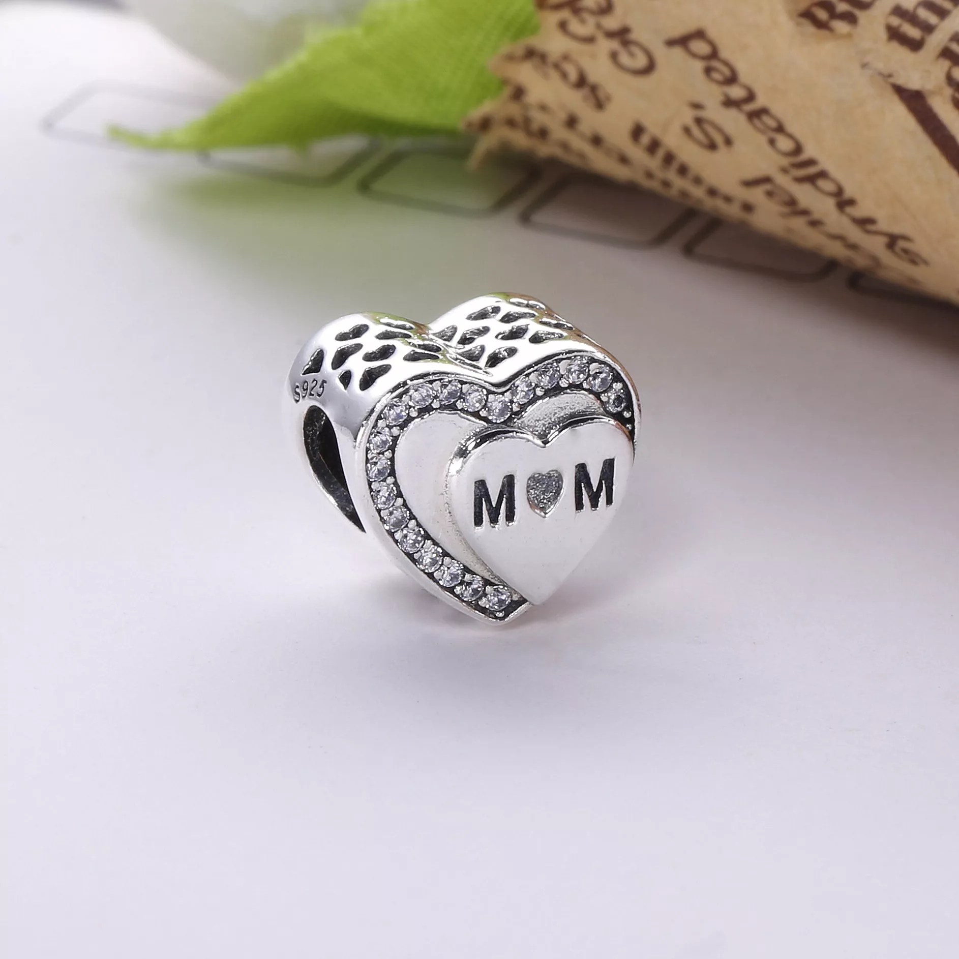 Charm berloques PANDORA Melhor Mãe do Mundo - 792070CZ