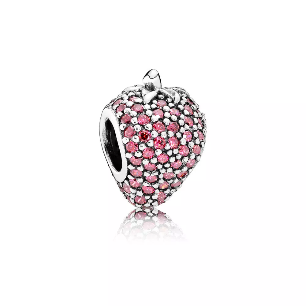 charm berloques pandora morango silvestre 791899czr