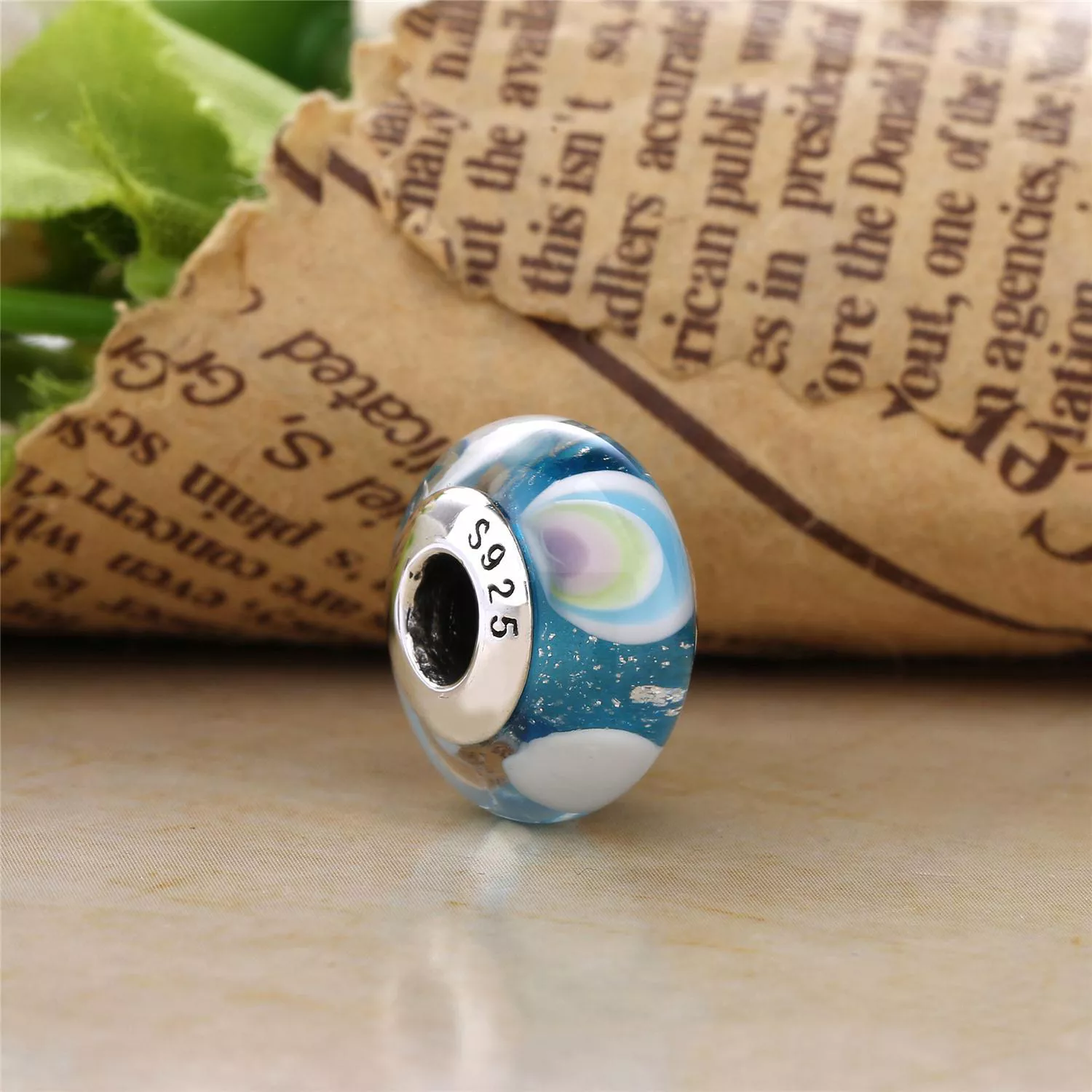 Charm berloques PANDORA Murano Arco-íris - 797013