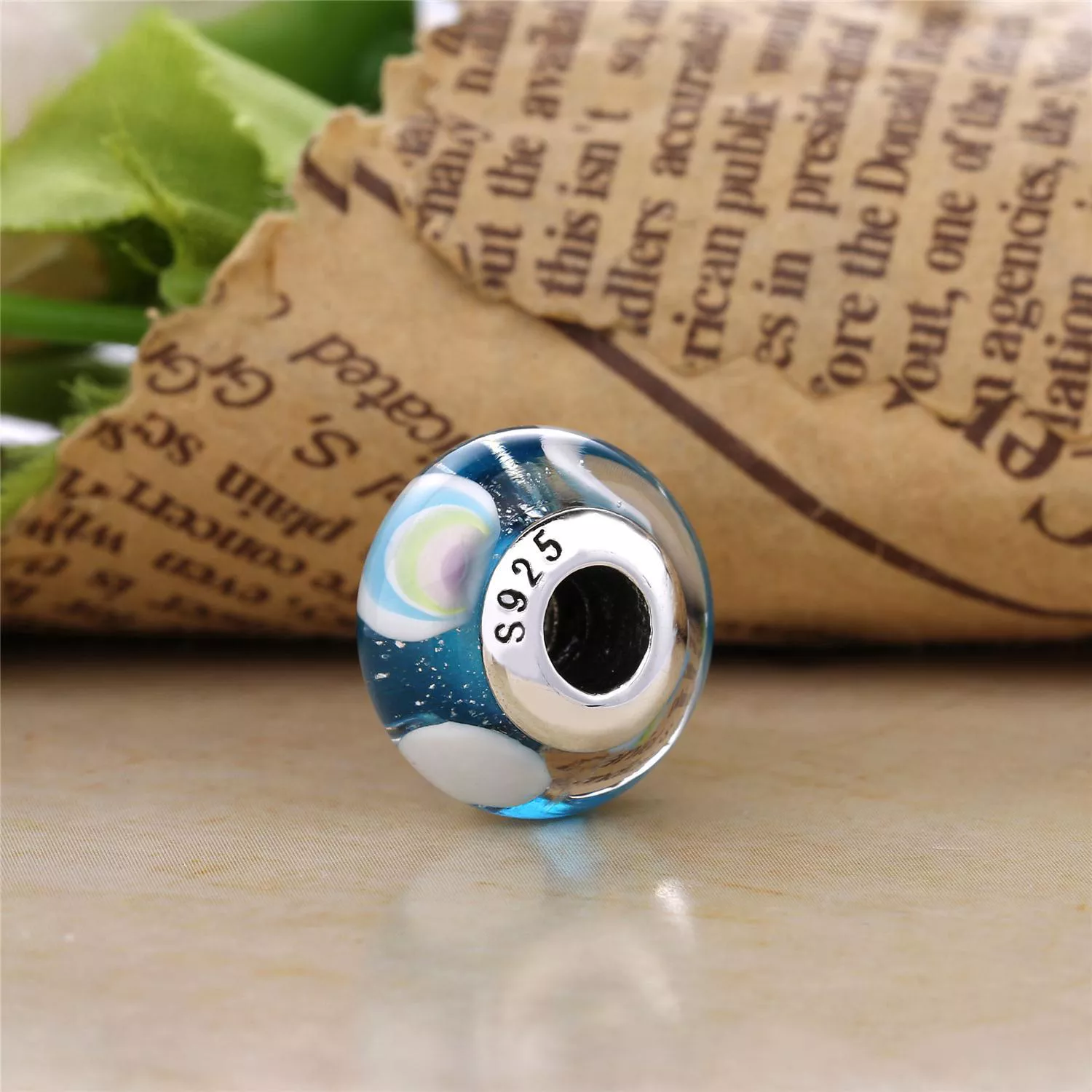 Charm berloques PANDORA Murano Arco-íris - 797013