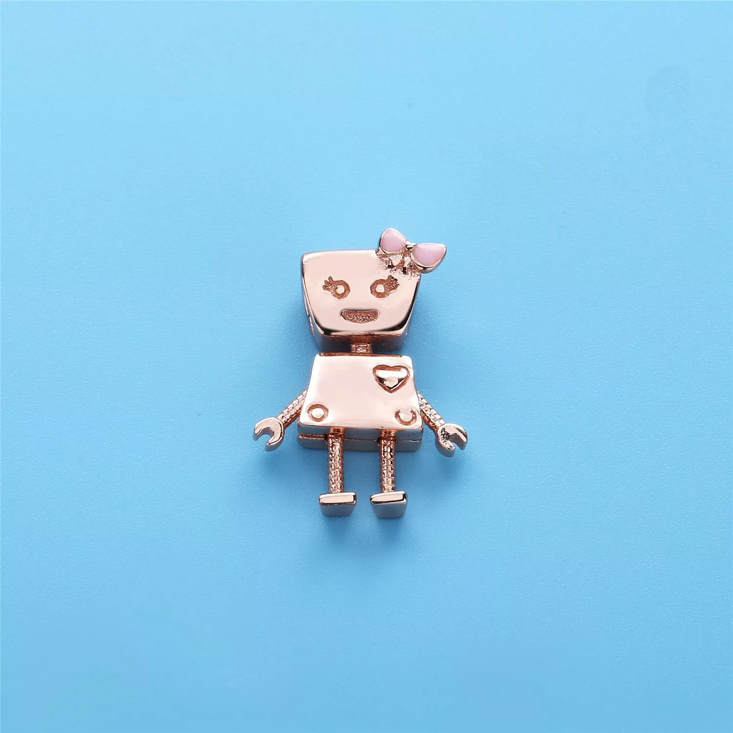 Charm berloques PANDORA Rose Bela Bot - 787141EN160