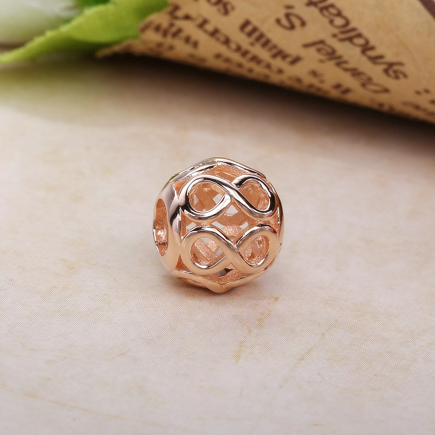 Charm berloques PANDORA ROSE Infinito - 781872